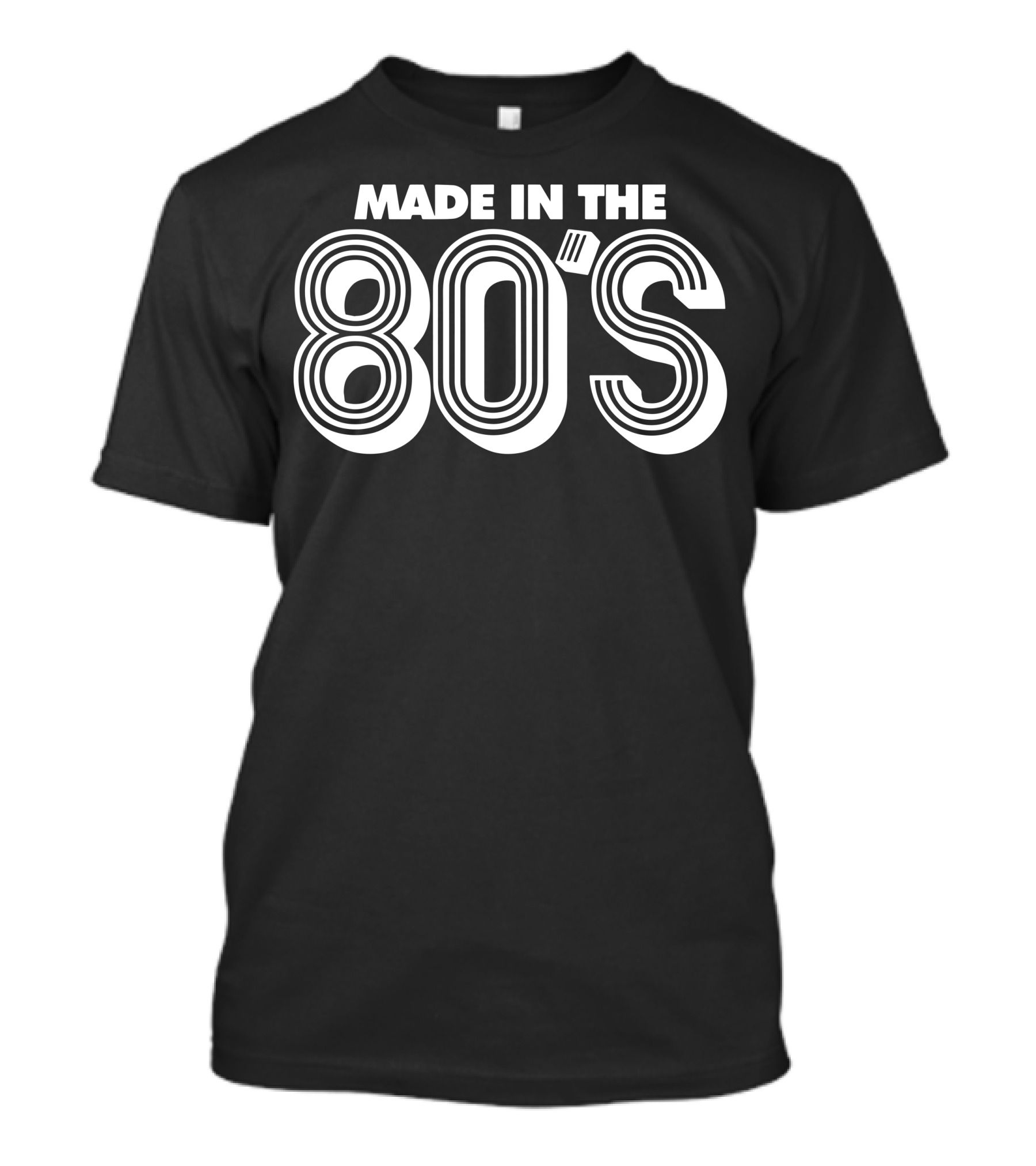 Made In The 80s Retro Styled Text T-Shirt