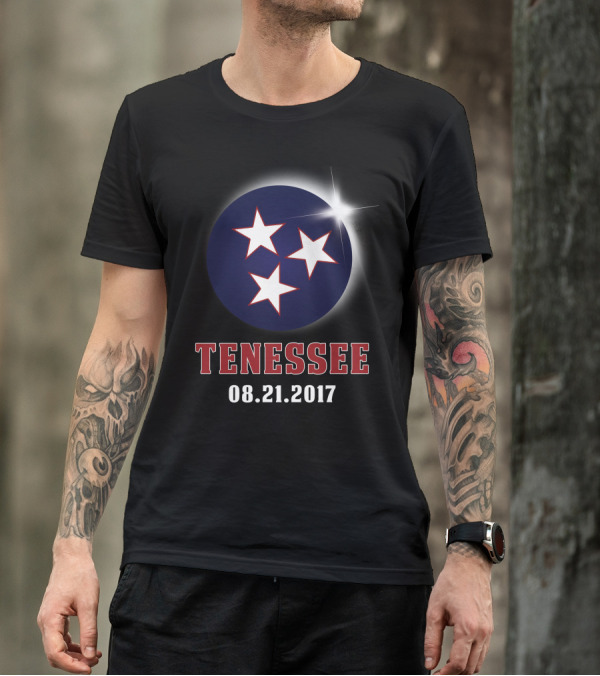 TENESSEE 08.21.2017 Eclipse Stars T-Shirt