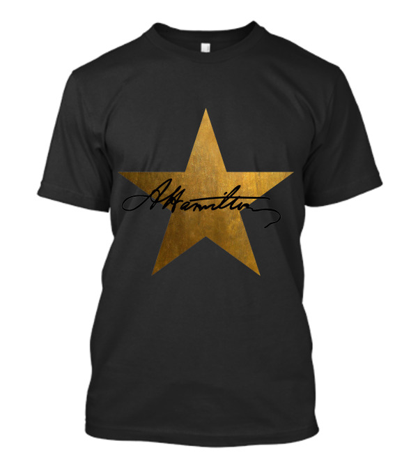 Alexander Hamilton Signature Golden Star T-Shirt