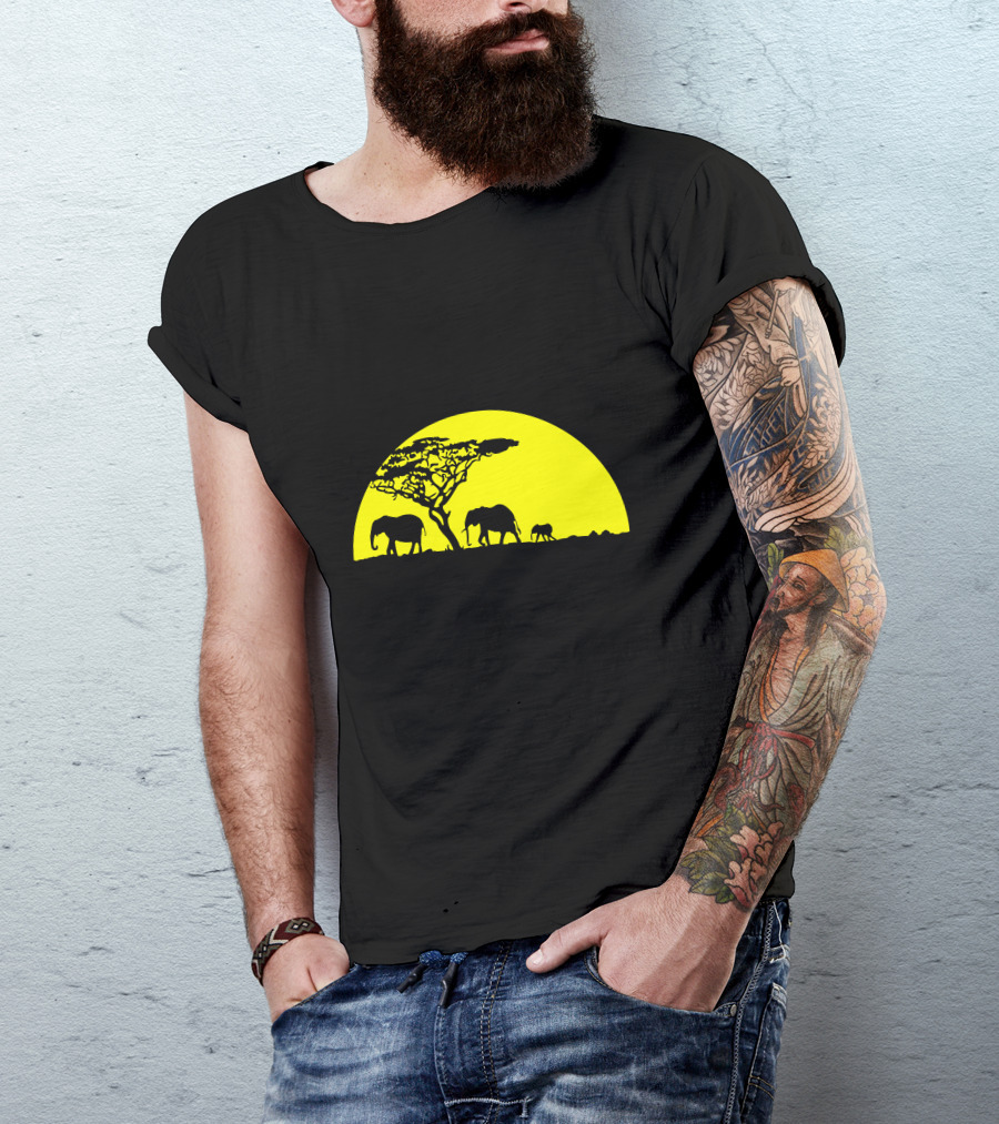 AT AT Safari Silhouette Far From Home T-Shirt