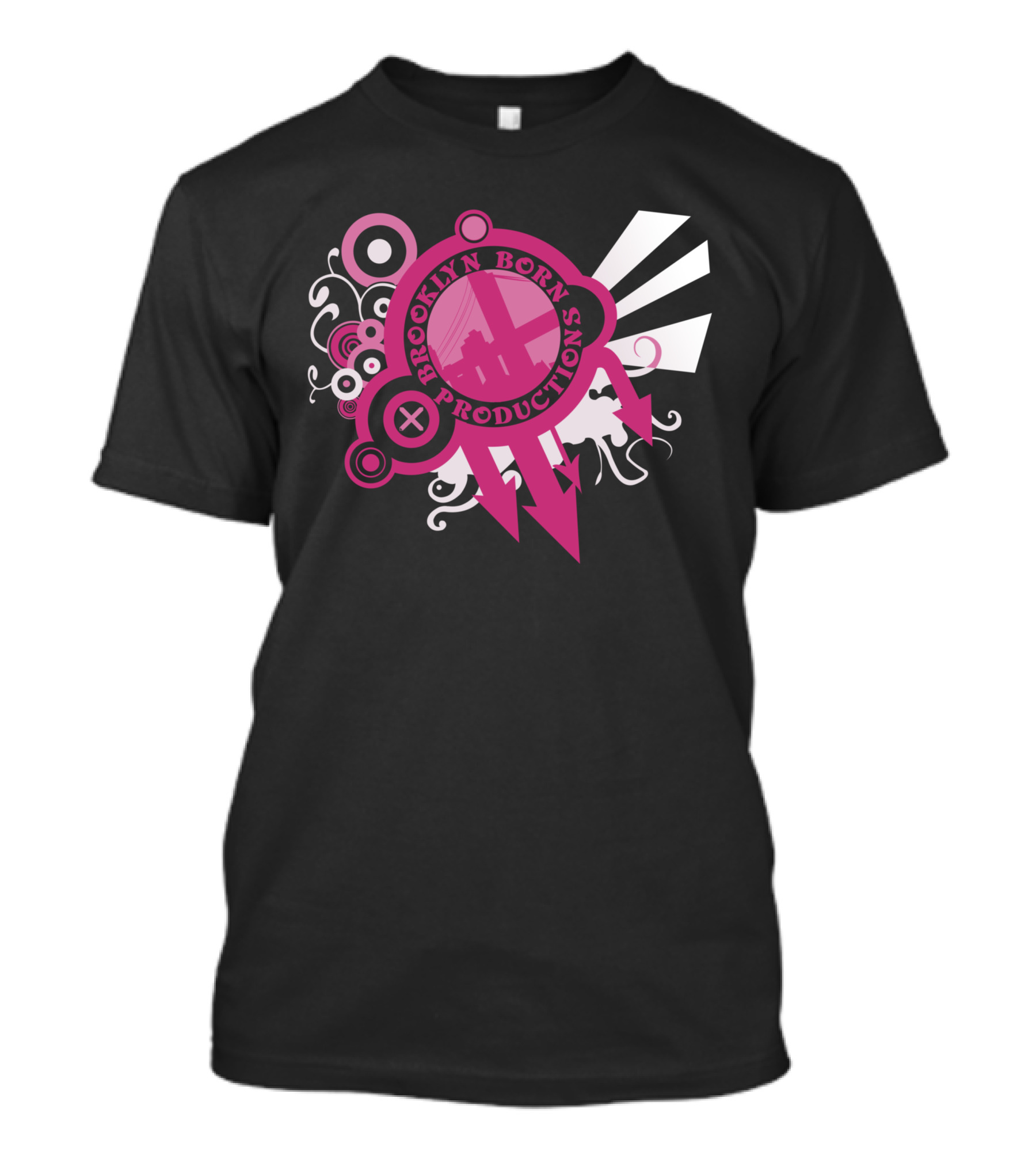 Brooklyn Born Productions Circles Pink T-Shirt