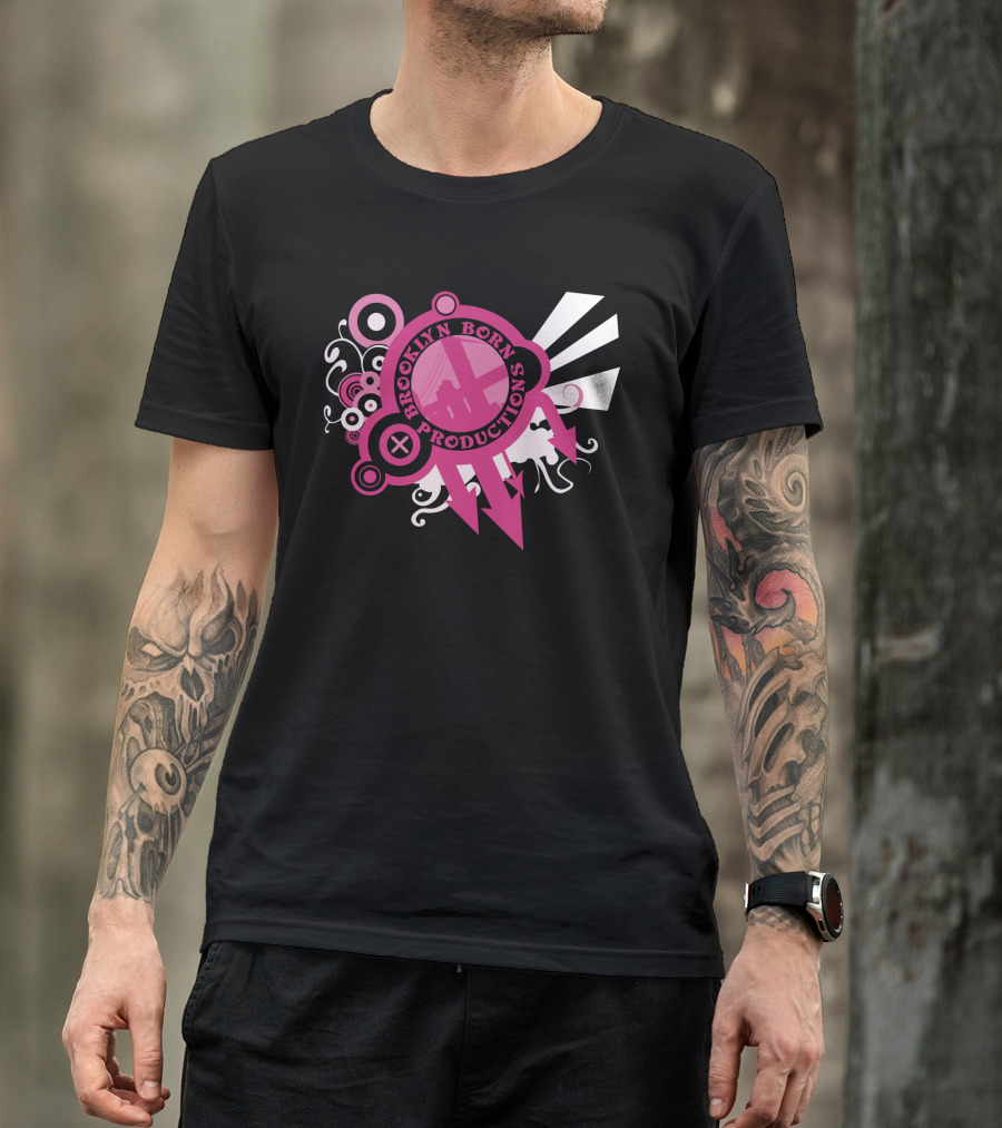 Brooklyn Born Productions Circles Pink T-Shirt