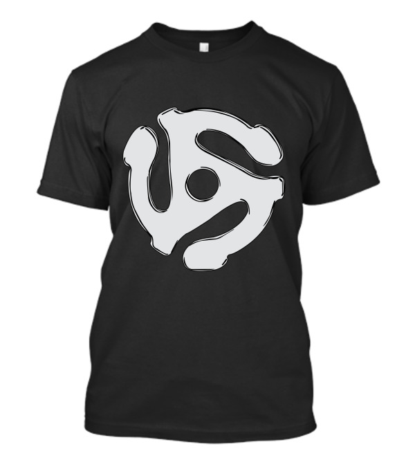 Cool Chrome 45 Spacer DJ Adapter T-Shirt