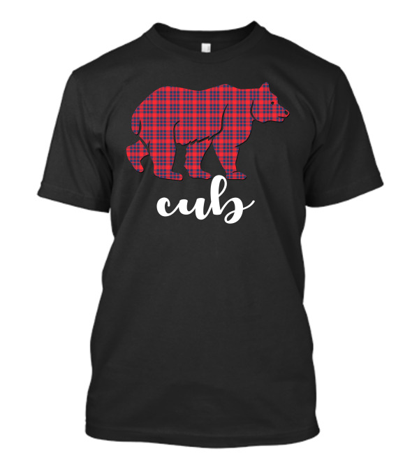 Cub Plaid Bear T-Shirt