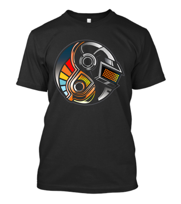 Daft Punk Yin Yang Helmet Fusion T-Shirt