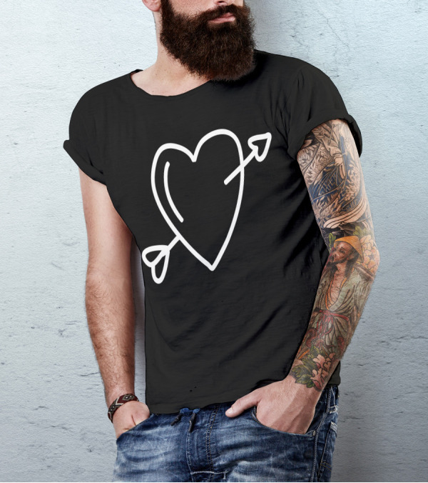 Have Valentine Heart With Arrow T-Shirt