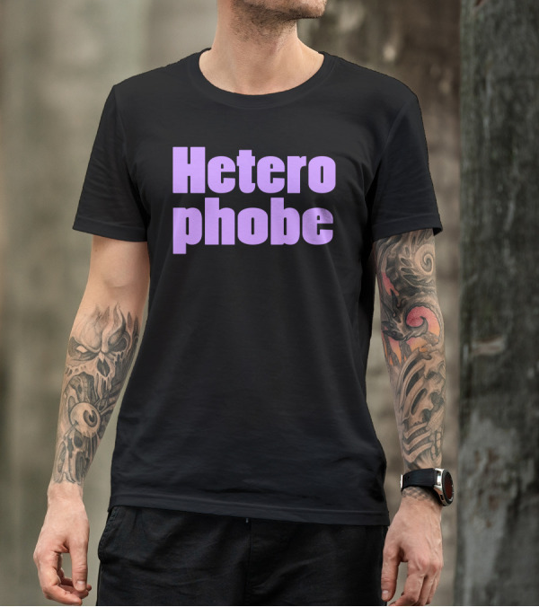 Heterophobe Bold Purple T-Shirt