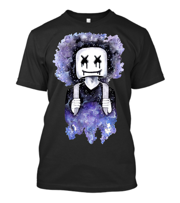 Marsmello Come Back Galaxy Backpack Character T-Shirt