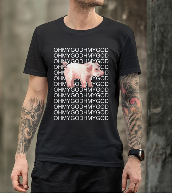OH MY GOD PIG Shane Dawson Oh My God Pig T-Shirt