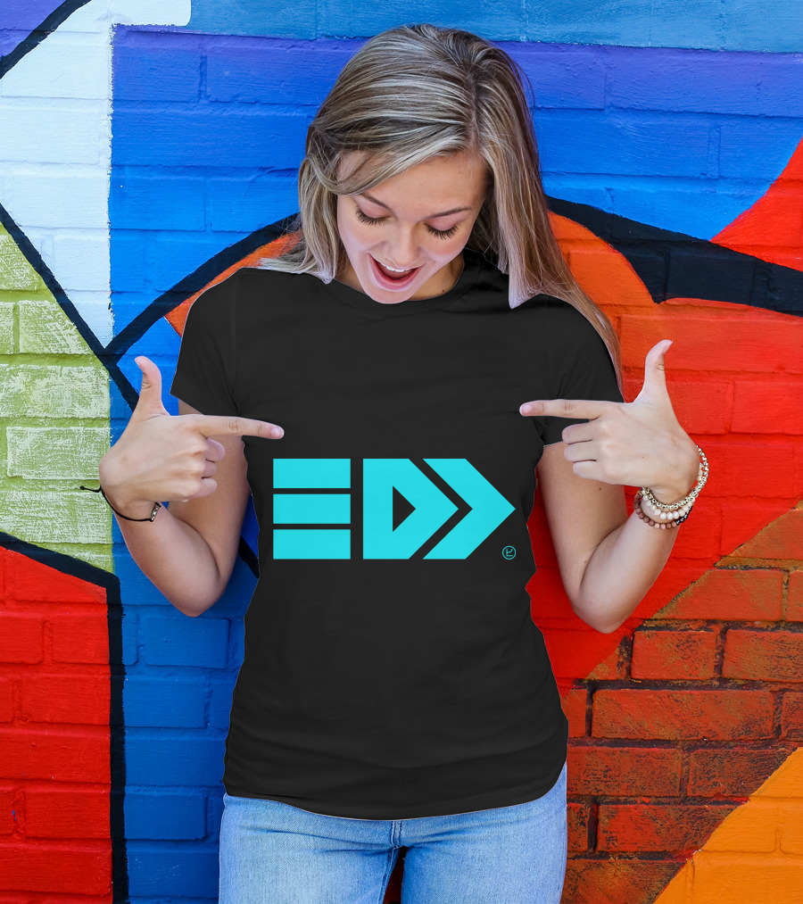 Splatoon Takoroka Blue EKG T-Shirt