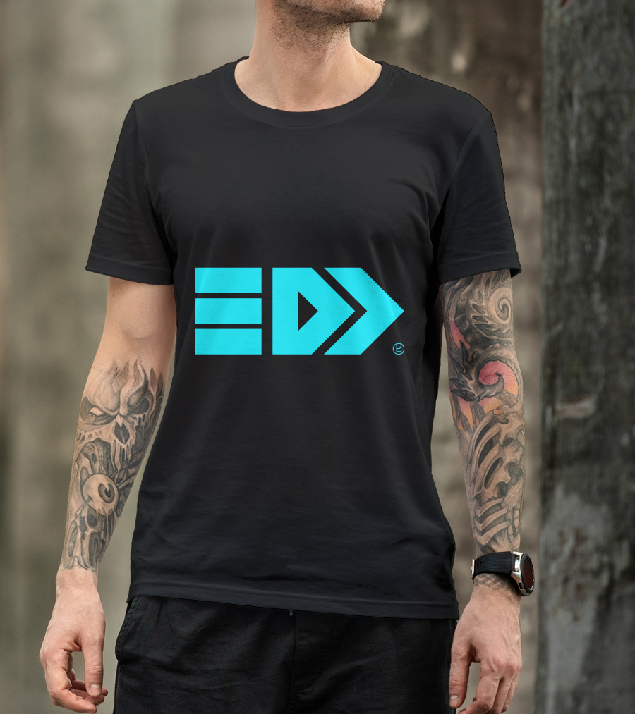 Splatoon Takoroka Blue EKG T-Shirt