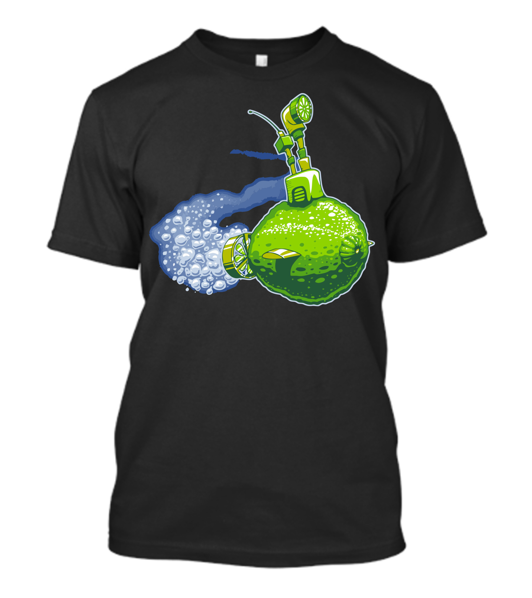 Sub Lime Fresh Citrus Submarine Adventure T-Shirt