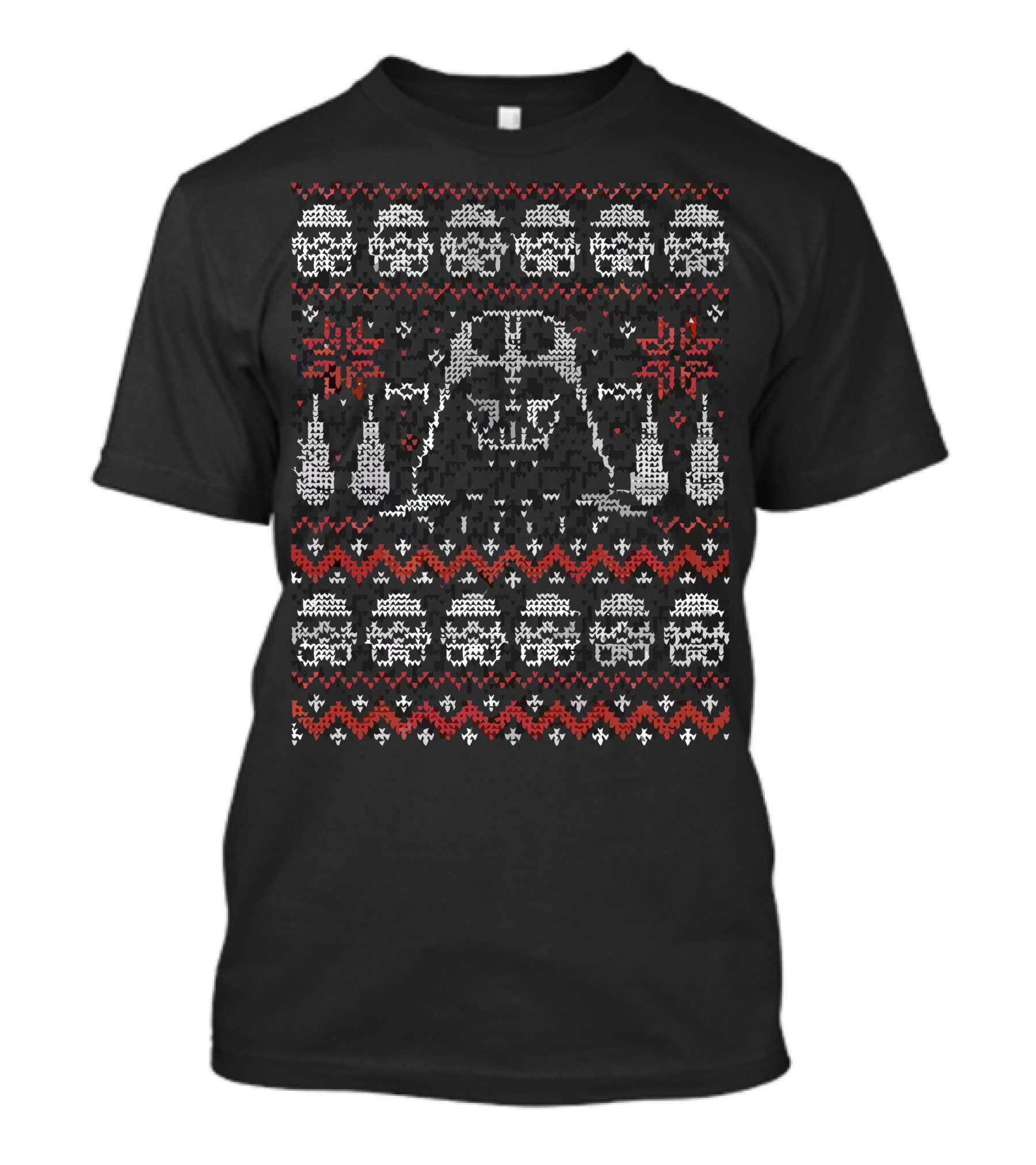 The Dark Side Darth Vader Stormtrooper Ugly Christmas Sweater T-Shirt