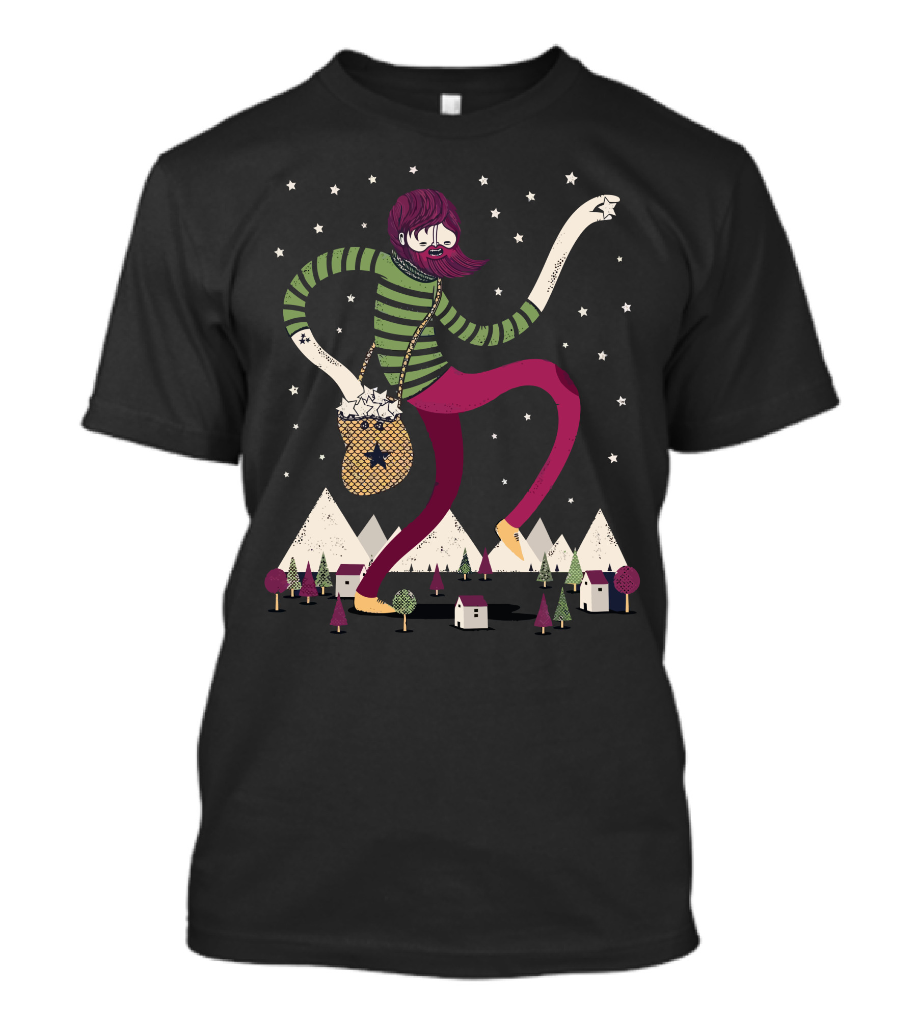 The Night Sky Maker Magic In The Mountains T-Shirt
