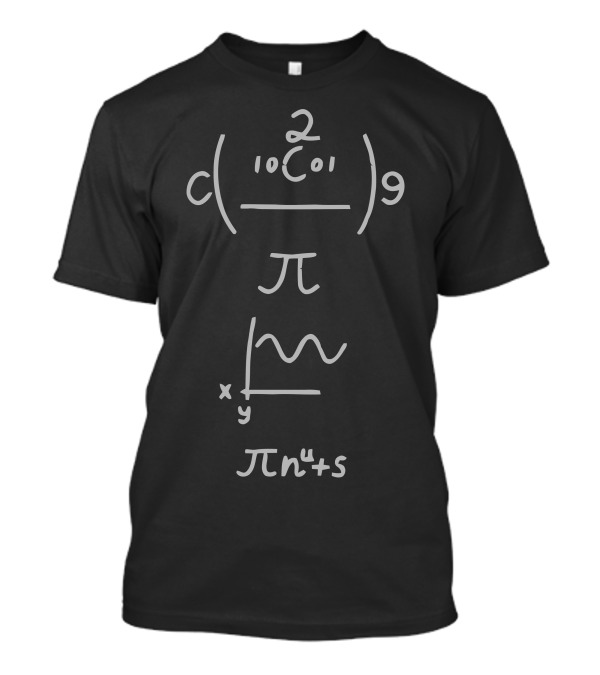 2 C 10 C 0 1 9 Pi Graph X Y Pi N 4 S T-Shirt