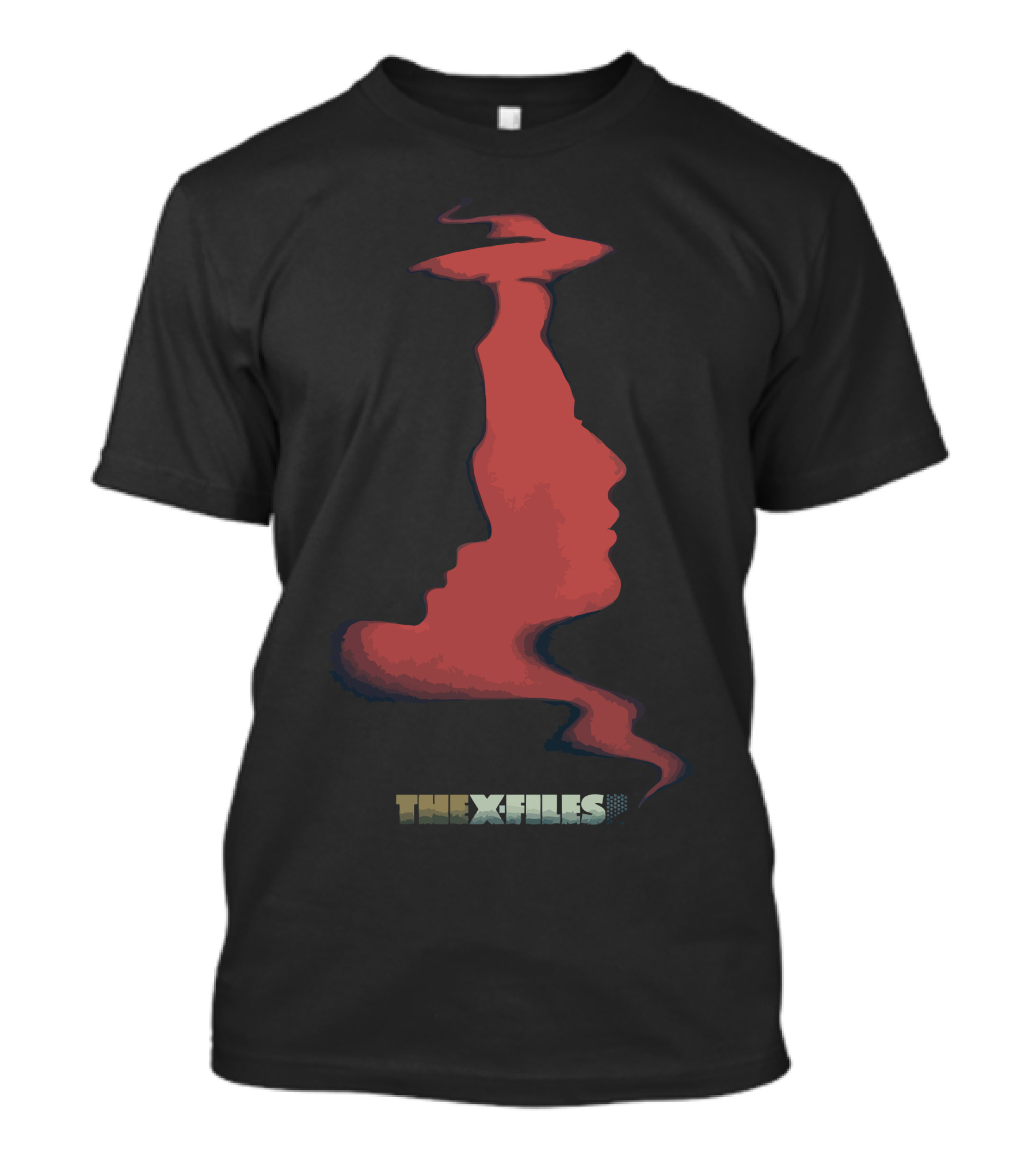 The Truth Behind Smoke The X-Files Red T-Shirt