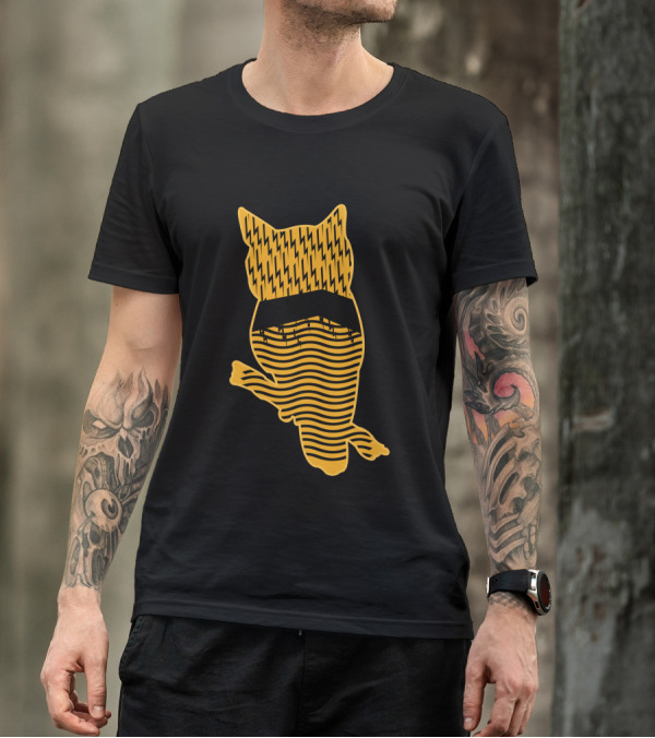Twin Peaks Gold Owl American Ladies Iconic T-Shirt