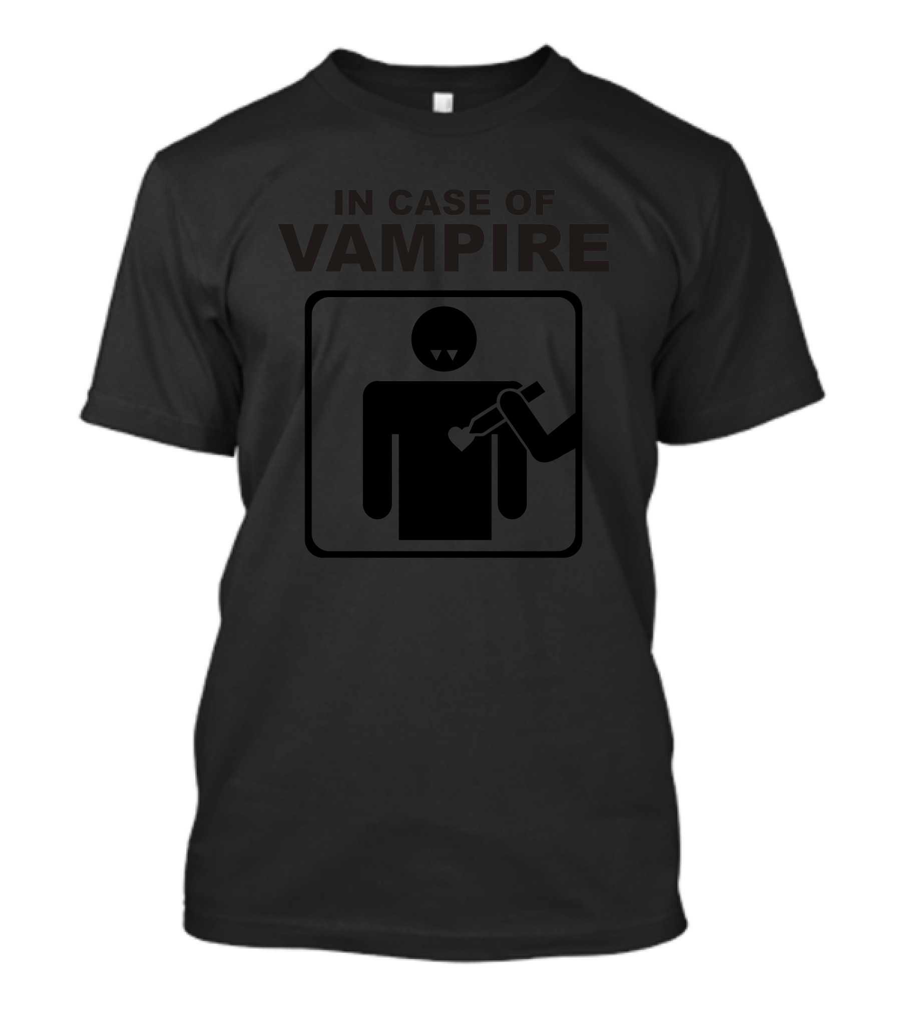 In Case Of Vampire Emergency Halloween Blood T-Shirt