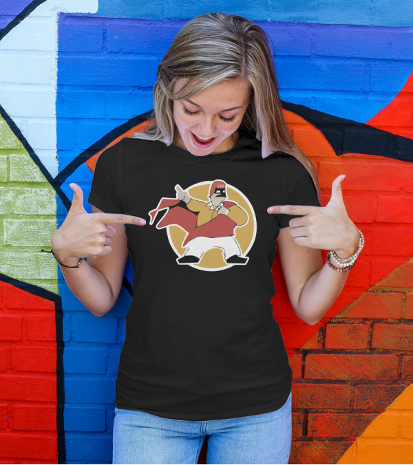 Dom Deluise Captain Chaos Iconic Superhero T-Shirt