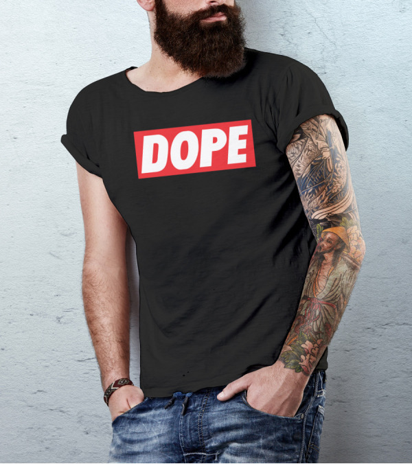Dope Micky Mouse Hands Mac Obey Ymcmb Drake Bold Red T-Shirt