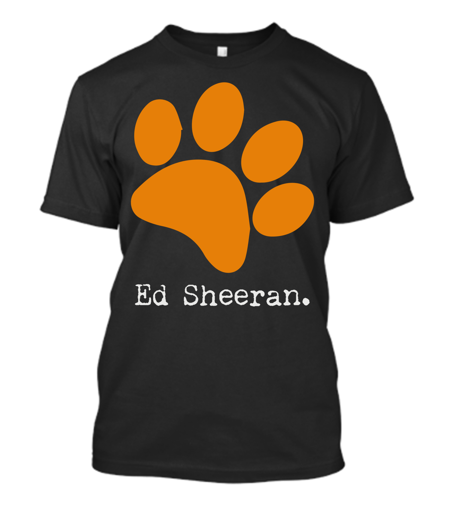 Ed Sheeran Paw Prints T-Shirt