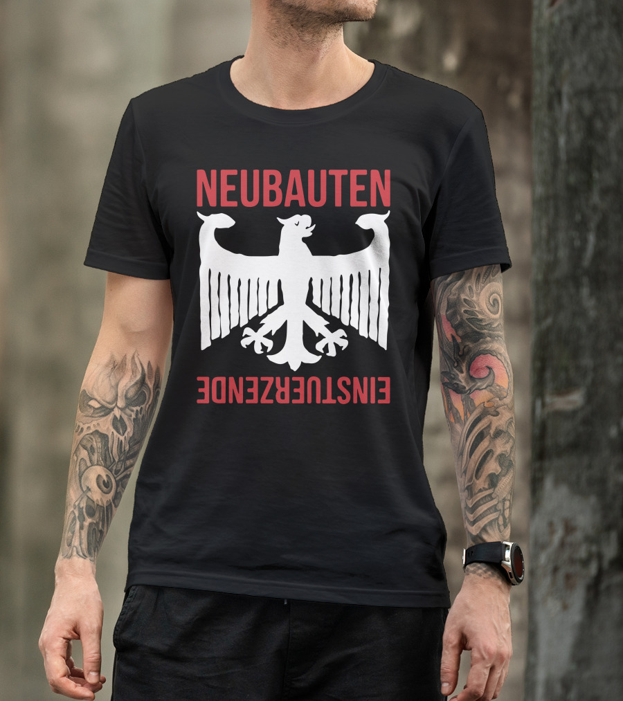 Einsturzende Neubauten Richterskala Eagle Emblem T-Shirt
