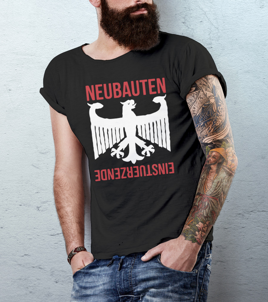 Einsturzende Neubauten Richterskala Eagle Emblem T-Shirt