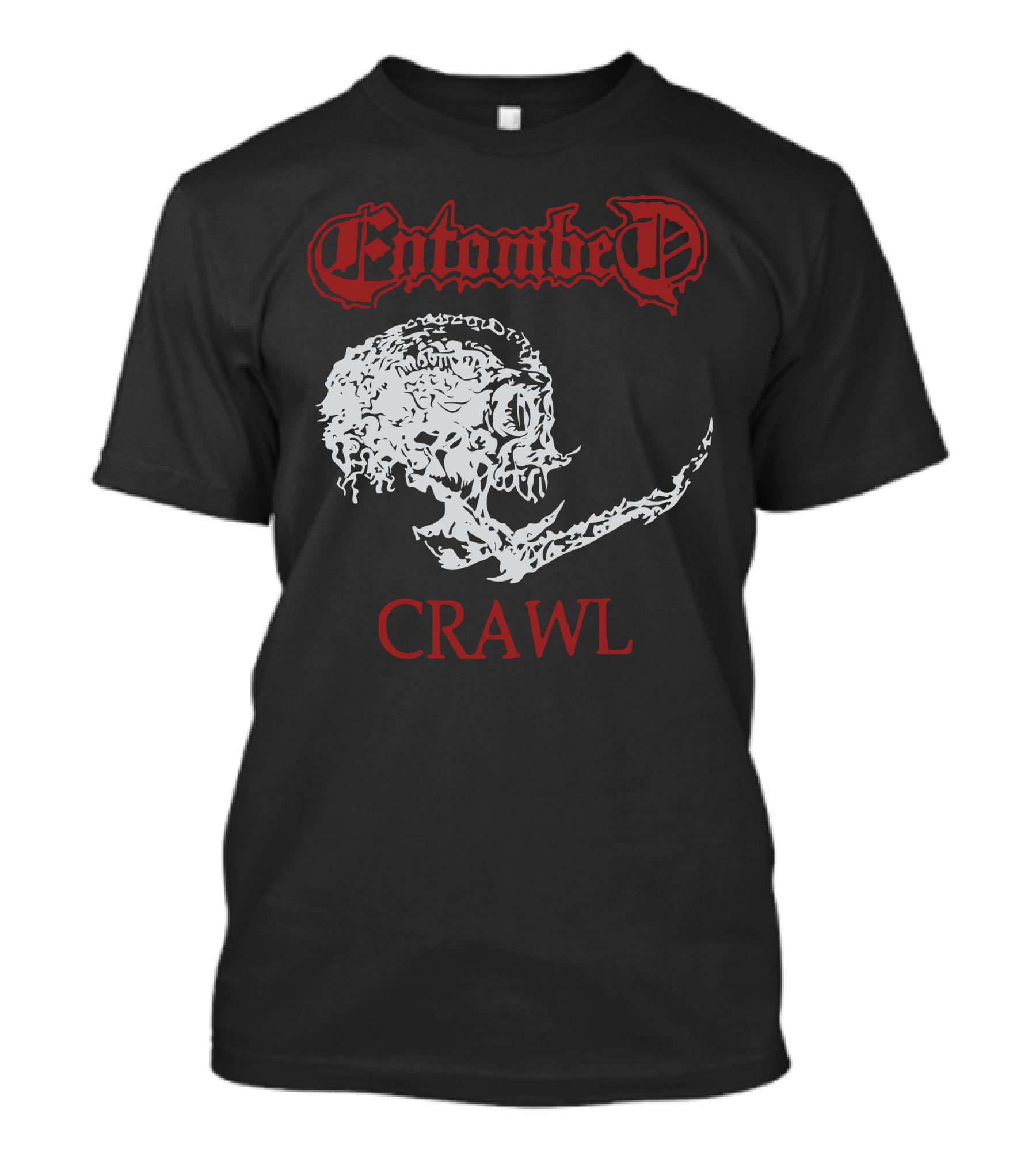 Entombed Crawl Skull T-Shirt