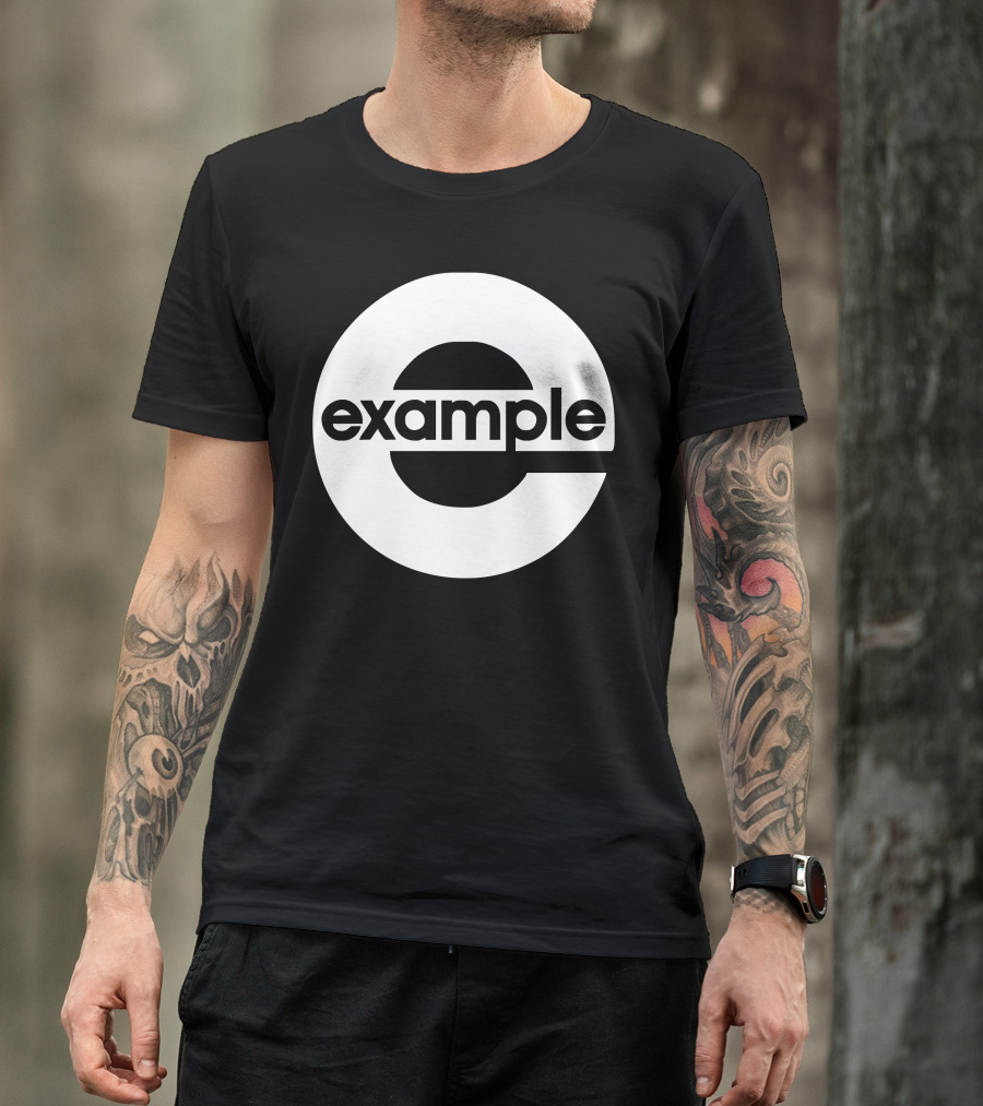 Example Cover CD Album Music T-Shirt
