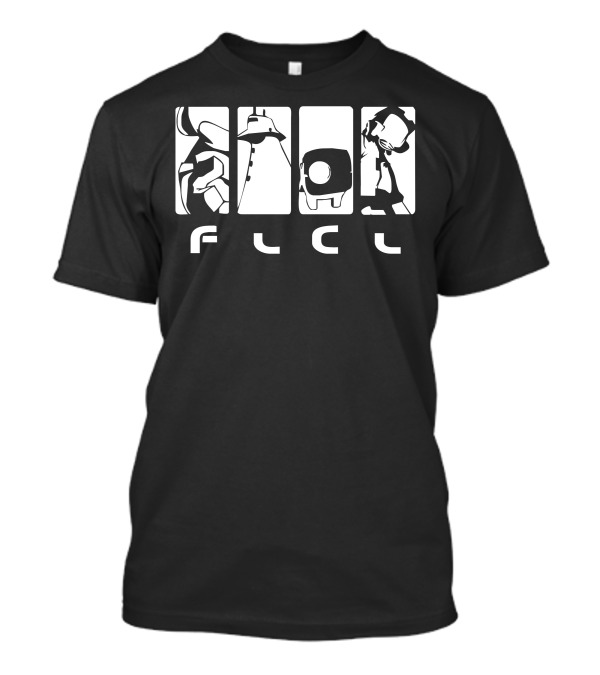 FLCL Anime Character T-Shirt