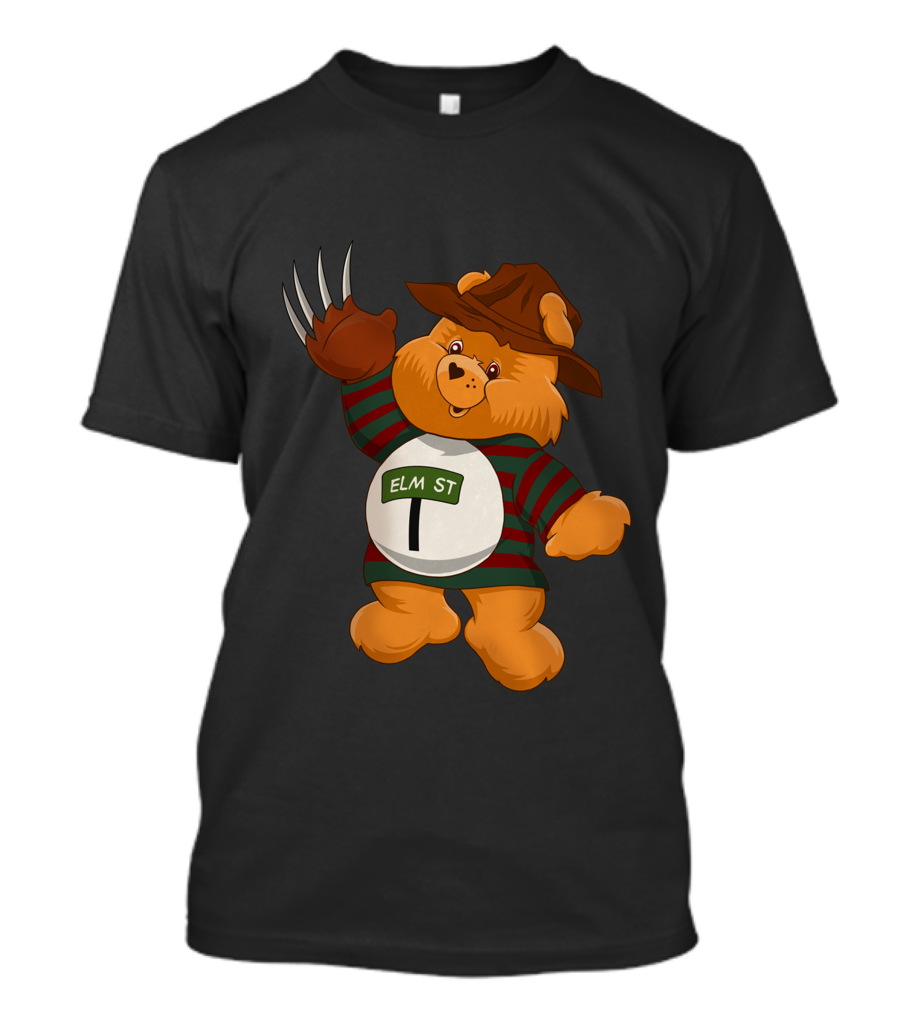 Freddy Scare Bear Elm St T-Shirt