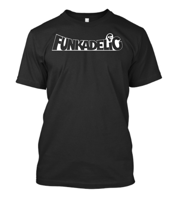 Funkadelic Logo With Stylized Face In Text T-Shirt