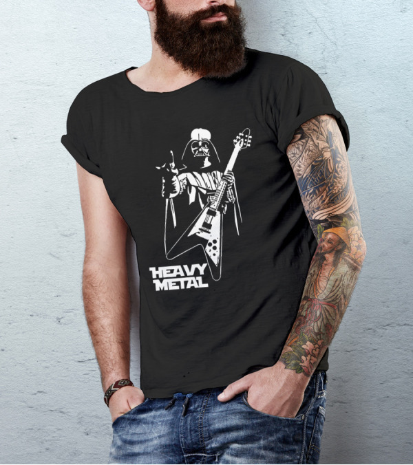 Funny Darth Vader I Find Your Lack Of Heavy Metal Star Wars T-Shirt