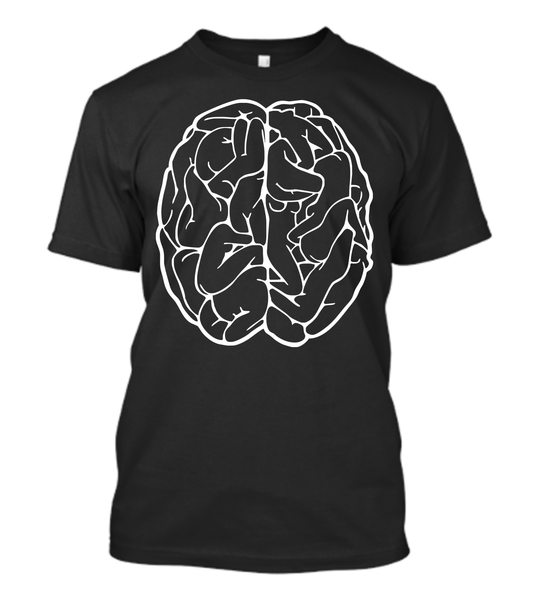Funny Ideal Male Brain Birthday Present T-Shirt