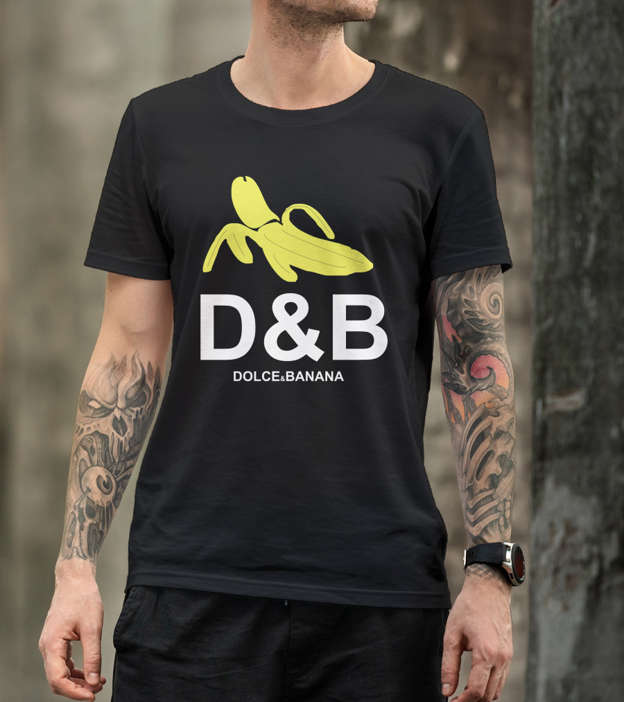 D&B Dolce Banana Funny Mens T-Shirt