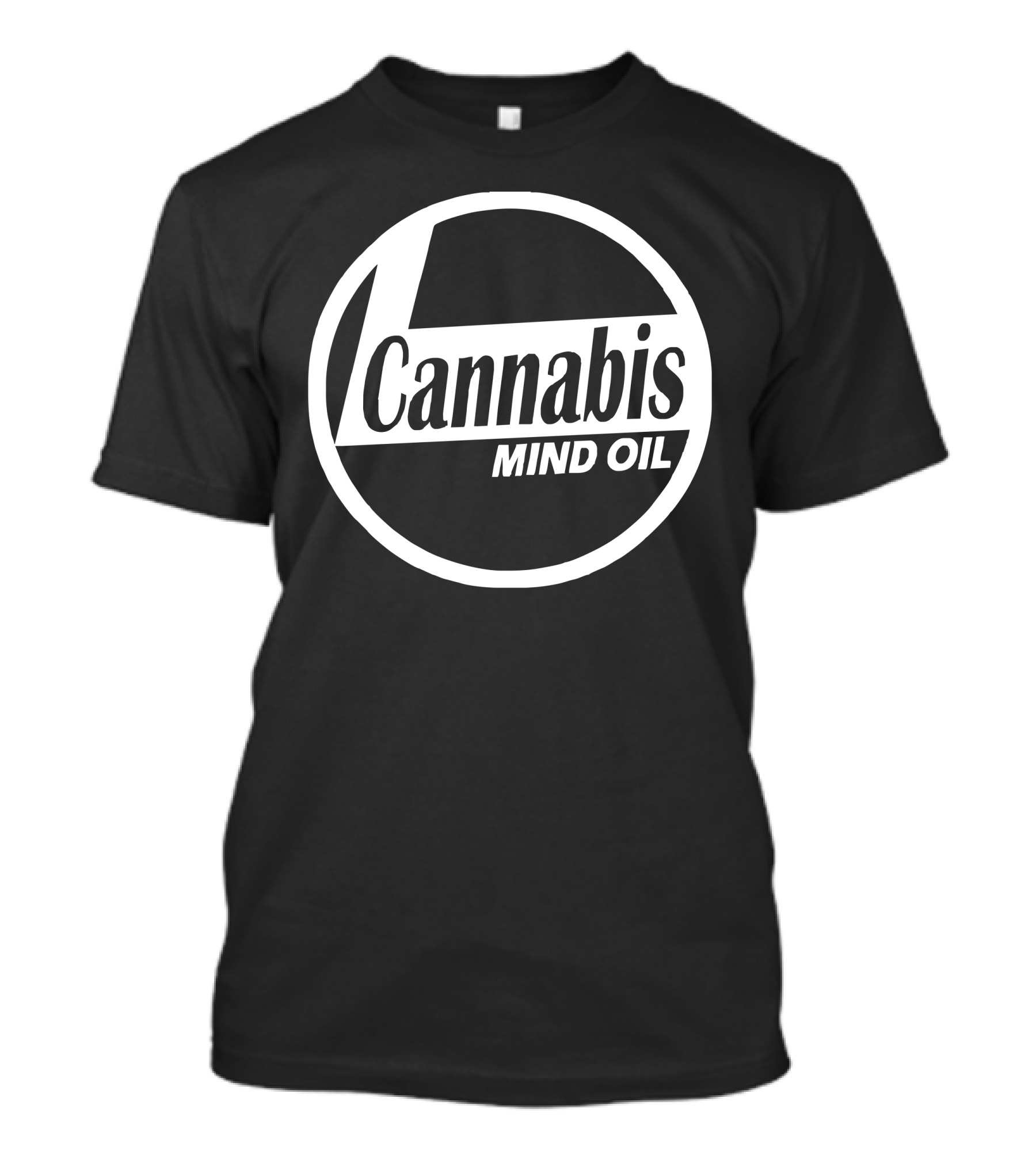 Cannabis Mind Oil Men Printed T-Shirt