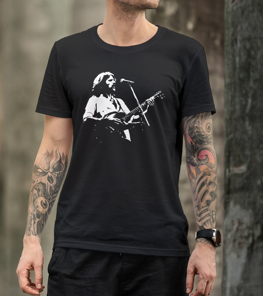 Glenn Frey Eagle Rock Legend Musician Guitars T-Shirt
