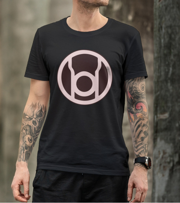 Black Lantern Corps Symbol Circle T-Shirt