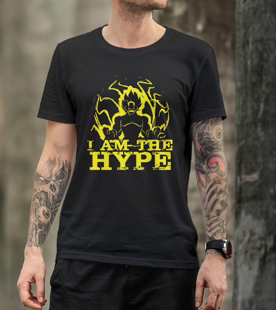 Dragon Ball Z I Am The Hype Super Saiyan Vegeta T-Shirt