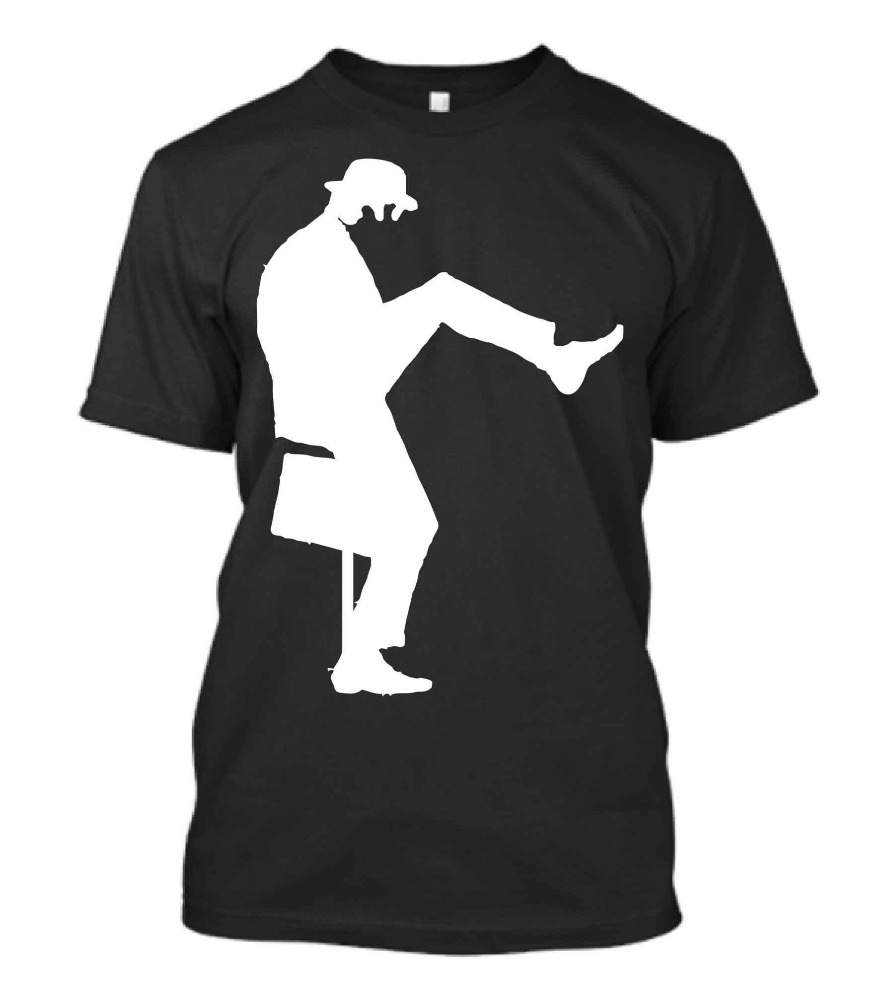 John Cleese Silly Walk Silhouette Monty Python T-Shirt