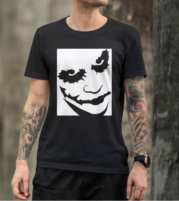 Joker Face Iconic Grinning Mask T-Shirt