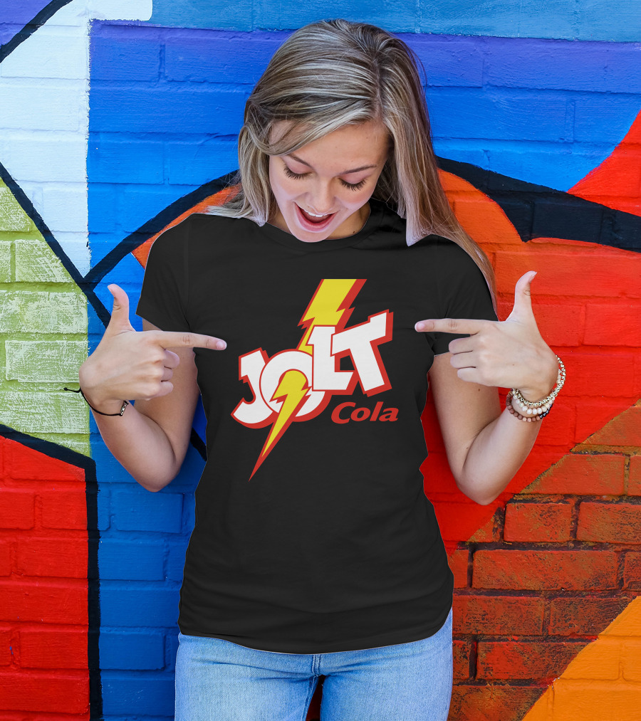 Jolt Cola Lightning Logo Retro Beverage Classic T-Shirt