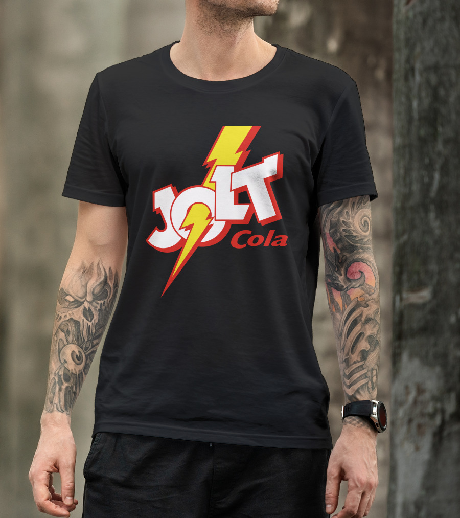 Jolt Cola Lightning Logo Retro Beverage Classic T-Shirt