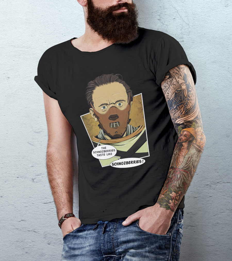 Lecter Wonka The Schnozberries Taste Like Schnozberries T-Shirt