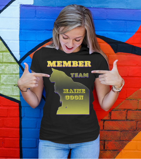 MEMBER TEAM MAINE COON T-Shirt