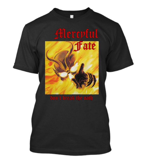Mercyful Fate Don't Break The Oath Album Cover Demonic T-Shirt