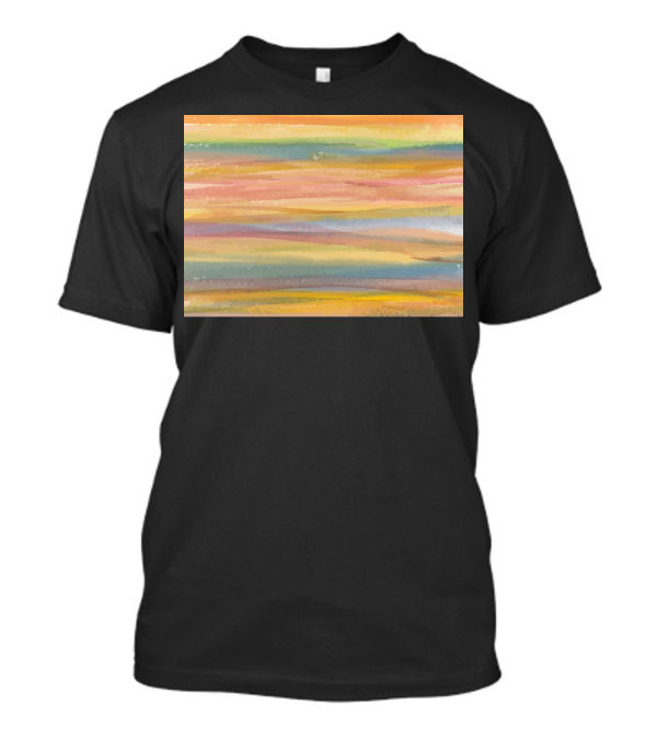 Nantes Colorful Abstract Stripes T-Shirt