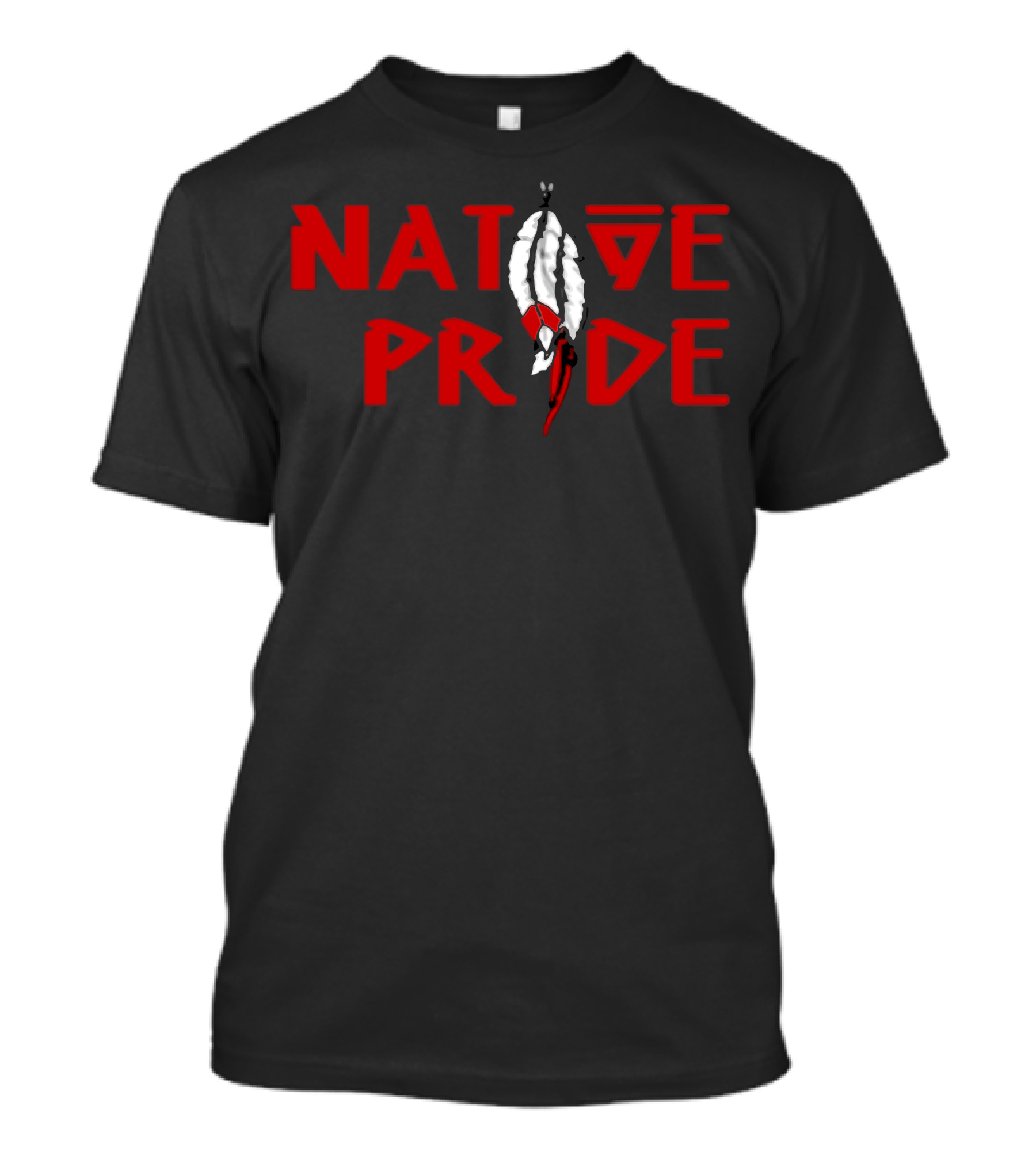 Native Pride Feathers T-Shirt
