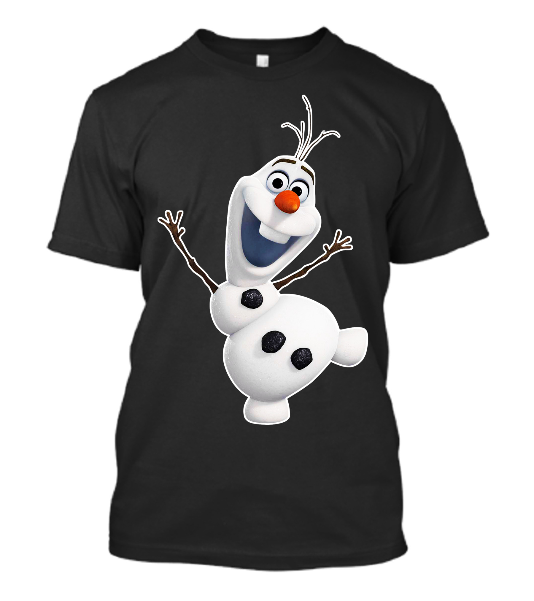 Olaf Snowman Frozen Character From Disney's Frozen T-Shirt