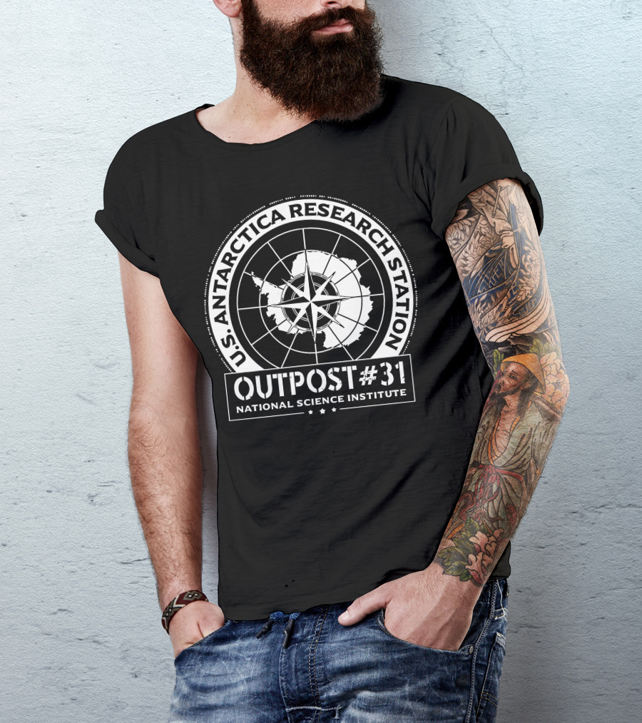 U.S. Antarctica Research Station Outpost #31 National Science Institute T-Shirt
